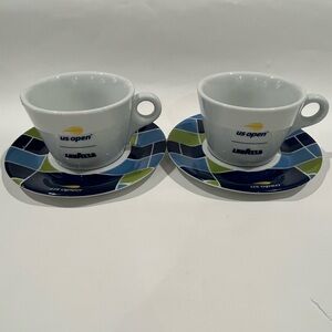 US Open Lavazza Espresso Cup and Saucer Set